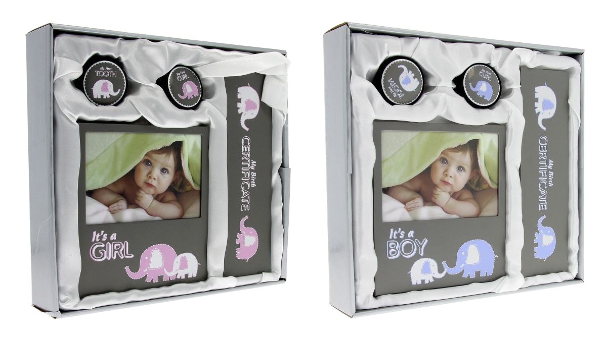 Rama foto Baby Evan 10x15, set cutiuta suvita dintisor, certificat, cutie eleganta Roz - imagine 8